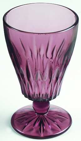 Moroccan Amethyst Water Goblet by Hazel-Atlas
