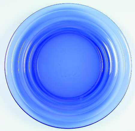 Moderntone Cobalt Blue (Transparent) Dinner Plate