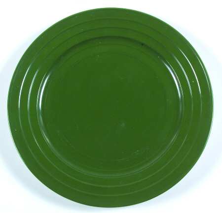 Moderntone Platonite Green Dinner Plate