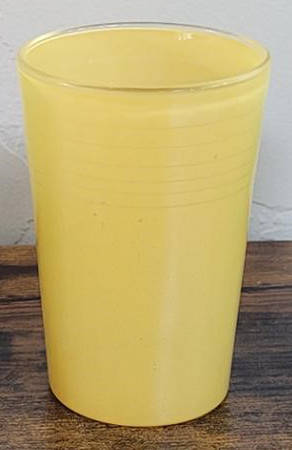 Moderntone Platonite Pastel Yellow Flat Juice Glass