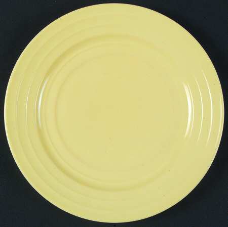 Moderntone Platonite Pastel Yellow Dinner Plate