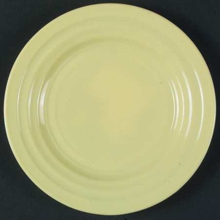 Moderntone Platonite Pastel Yellow 7" Salad Plate