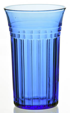 New Century Cobalt Blue 8 Oz Flat Tumbler