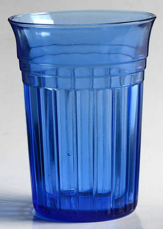New Century Cobalt Blue 9 Oz Flat Tumbler