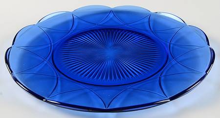 Newport Cobalt Blue 11" Sandwich Plate