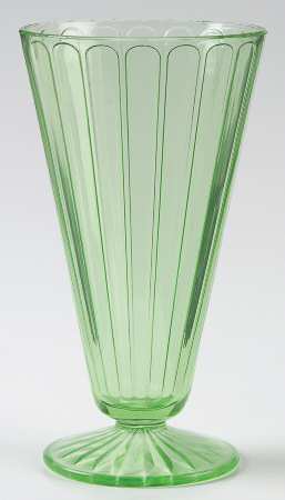 Ribbon Green 10 Oz Footed Tumbler