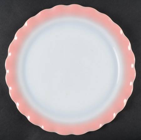 Ripple Pink Large Dinner Plate