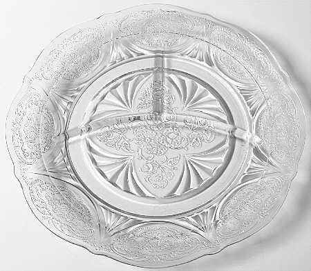 Royal Lace Clear Grill Plate