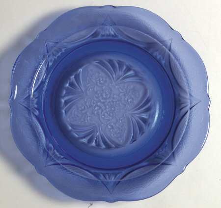 Royal Lace Cobalt Blue Bread & Butter Plate