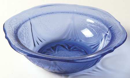 Royal Lace Cobalt Blue Small Fruit Dessert Bowl