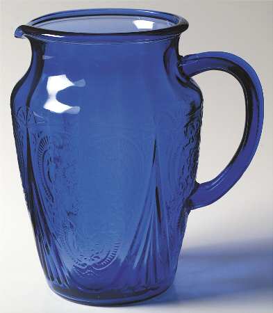 Royal Lace Cobalt Blue 64 Oz Pitcher