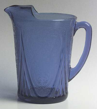 Royal Lace Cobalt Blue 48 Oz Pitcher