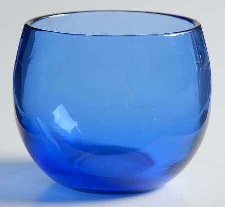 Royal Lace Cobalt Blue Roly Poly