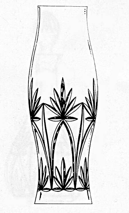 Bel Air 1 Piece Open Hurricane/Vase