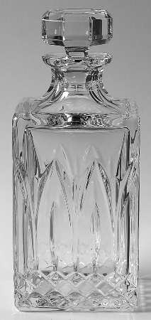 Chartres (Cut) Whiskey Decanter & Stopper