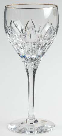 Chartres Gold Wine Glass