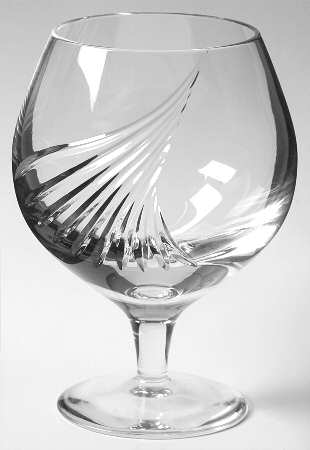 Flight (Cut) Brandy Glass