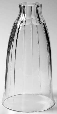 Lyric (Cut) Globe for Hurricane Lamp