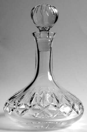 Miguel Ships Decanter & Stopper