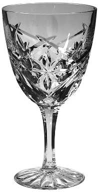 Palmela (Cut) Water Goblet