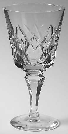 Silves (Cut) Wine Glass