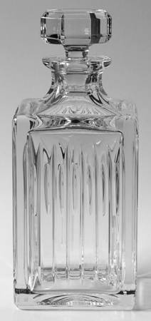 Sonnet (Cut) Whiskey Decanter & Stopper