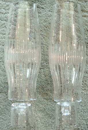 Sonnet (Cut) Hurricane Lamp & Globe