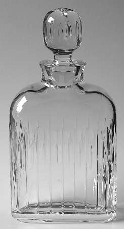 Sonnet (Cut) Whiskey Decanter & Stopper