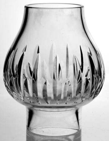 Thames (Cut) Hurricane Lamp, Globe Only