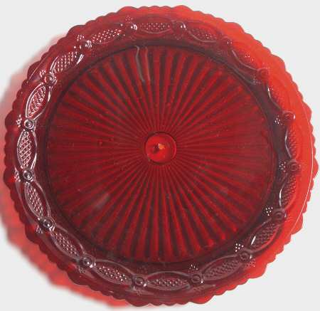 Cape Cod Ruby 2 Tier Serving Tray Bottom Plate Only