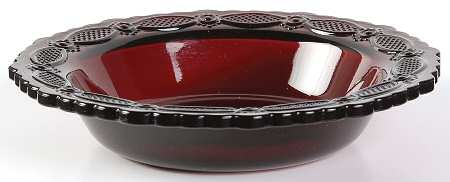 Cape Cod Ruby Rim Soup Bowl