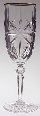 Golden Accent Fluted Champagne
