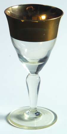 Golden Cordial Glass