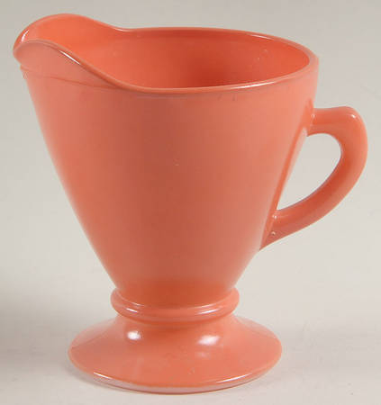 Ovide Coral Creamer by Hazel-Atlas