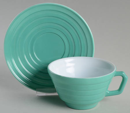 Moderntone Platonite Aqua by Hazel-Atlas