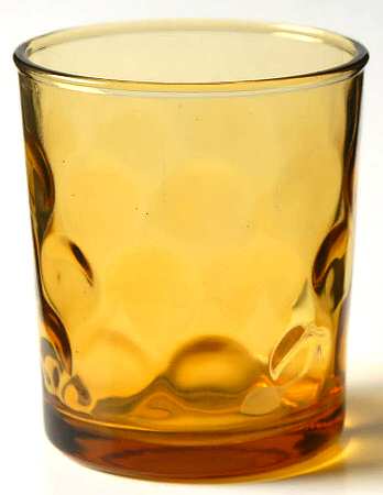 Eldorado Gold 8 Oz Flat Tumbler by Hazel-Atlas