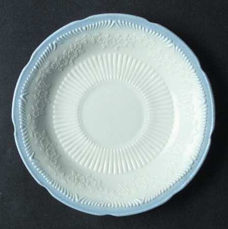 Alice White (Blue Trim) Saucer Only