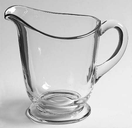 Wedding Band Platinum (Ball Stem) Creamer