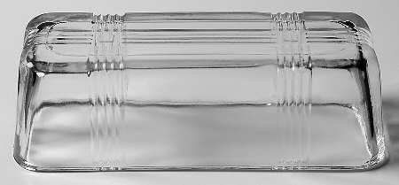 Crisscross Clear Lid for 1/4 Pound Butter