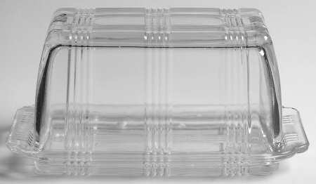Crisscross Clear 1 Lb Covered Butter