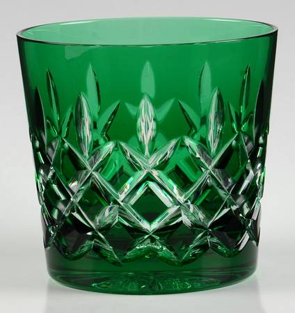 Arabella Emerald Green Double Old Fashioned