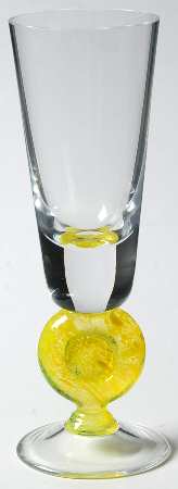 AA1 Yellow Cordial Glass by American Atelier