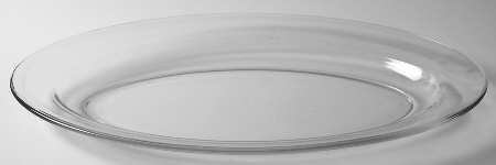Classique Clear (Coupe) 14" Oval Platter