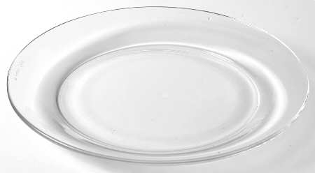 Classique Clear (Coupe) Salad Plate