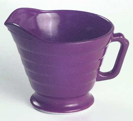 Moderntone Platonite Burgundy Creamer