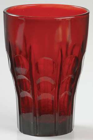 High Point Royal Ruby 9 Oz Flat Tumbler