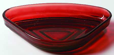 Manhattan Clear Royal Ruby Relish Insert