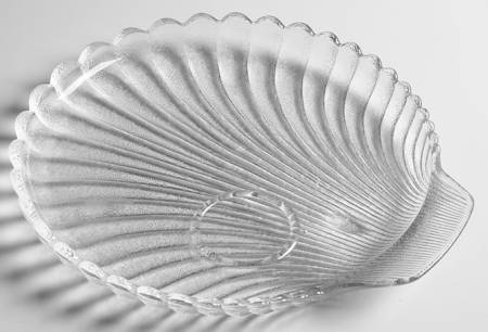 Shell Snack Plate Only No Punch Cup