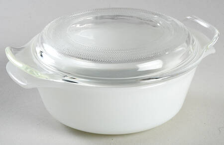 Anchorwhite (Milk White) Individual Casserole & Lid