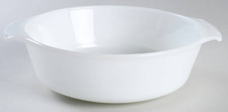 Anchorwhite (Milk White) 1.5 Quart Round Casserole No Lid